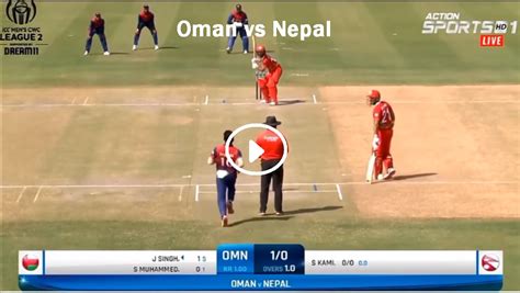 oma vs ne|oman vs nepal score.